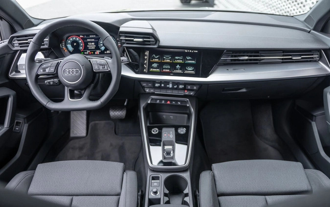 Audi A3 cena 148773 przebieg: 5, rok produkcji 2024 z Śrem małe 379